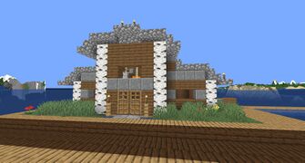 I am not too sure what this building is. Perhaps a home.